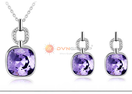 Rhodium Plated | Fashion Pendant Sets